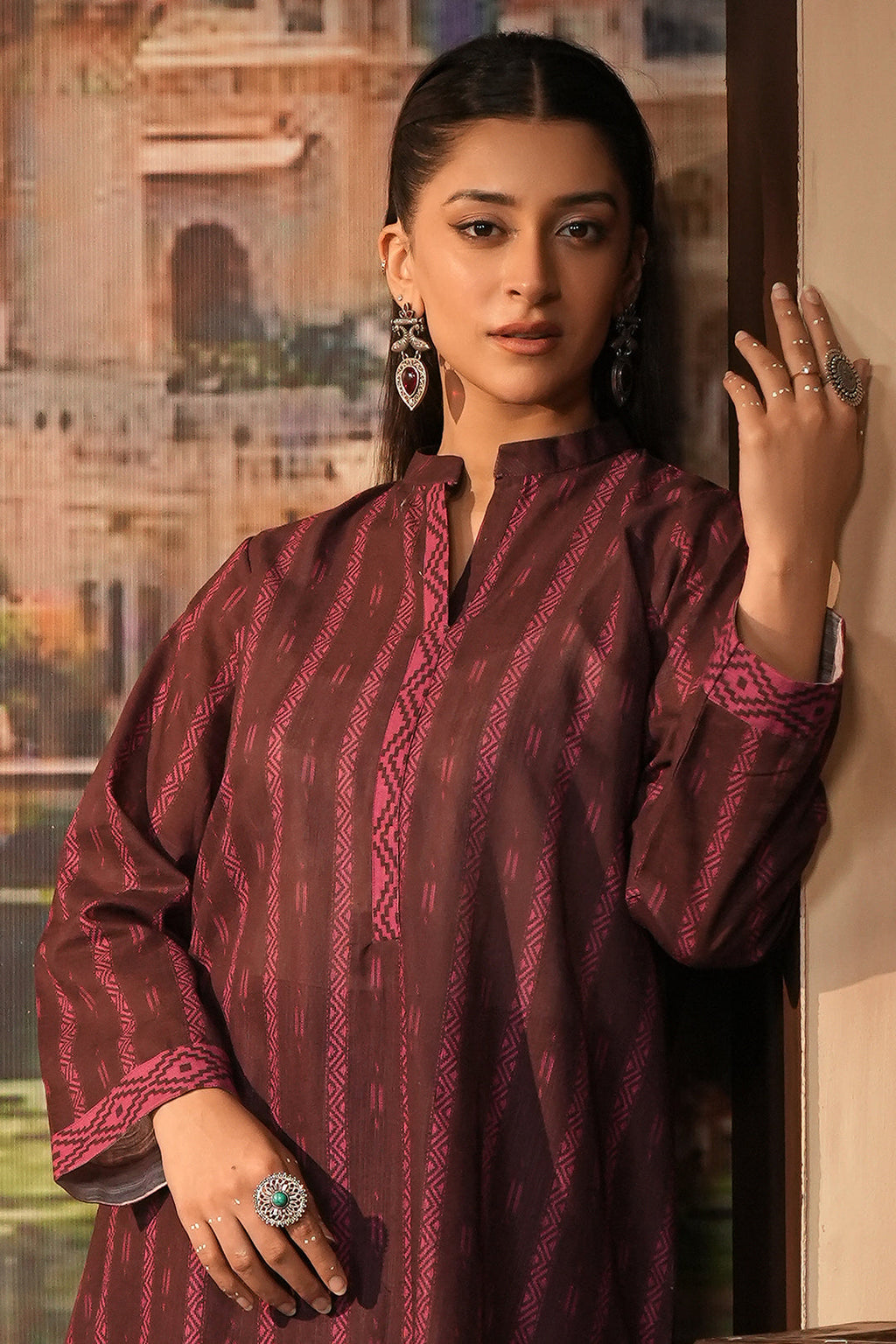 Zellbury | Unstitched 2 Piece Khaddar | Shirt Shalwar - 0343 - Libasekhas