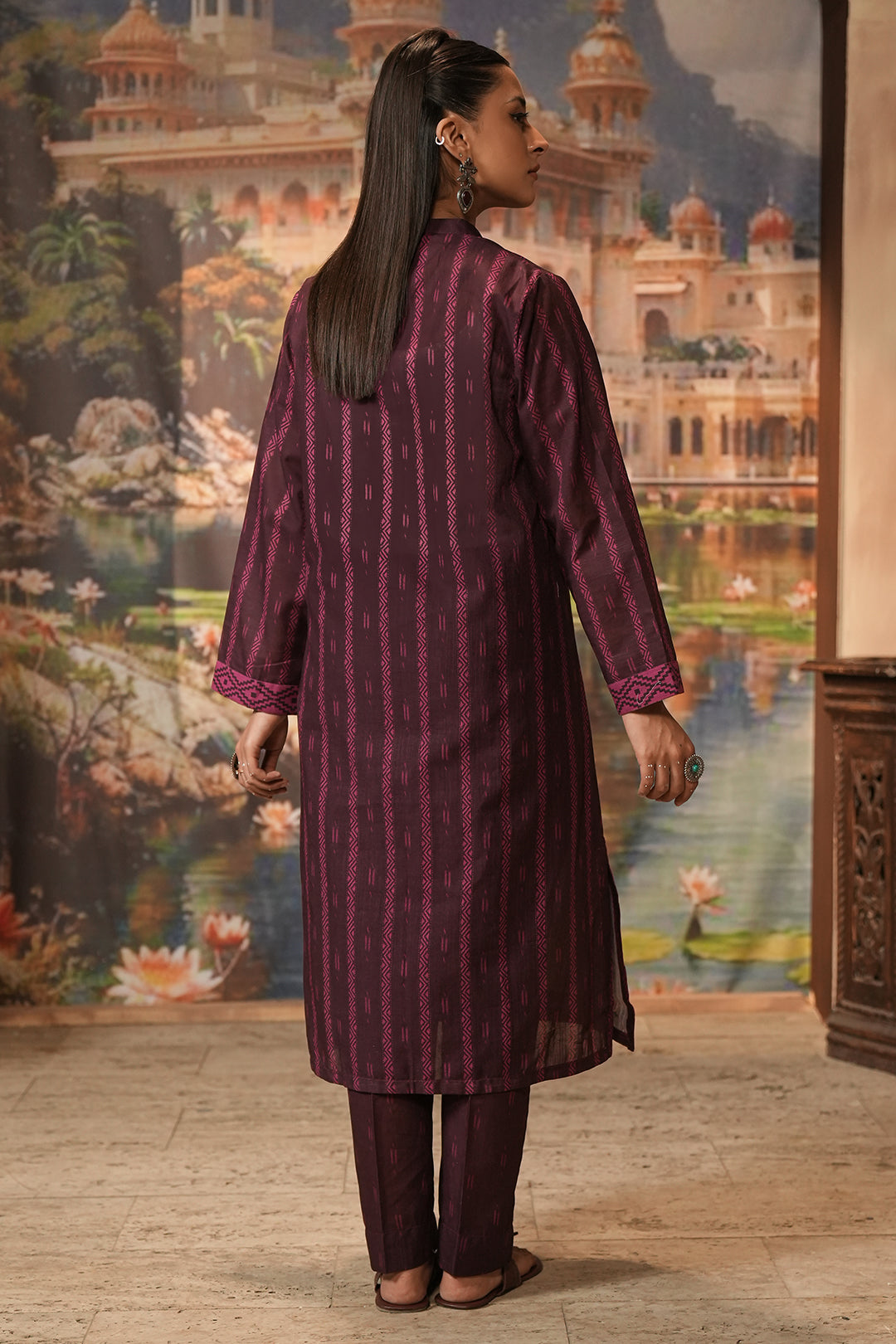 Zellbury | Unstitched 2 Piece Khaddar | Shirt Shalwar - 0343 - Libasekhas