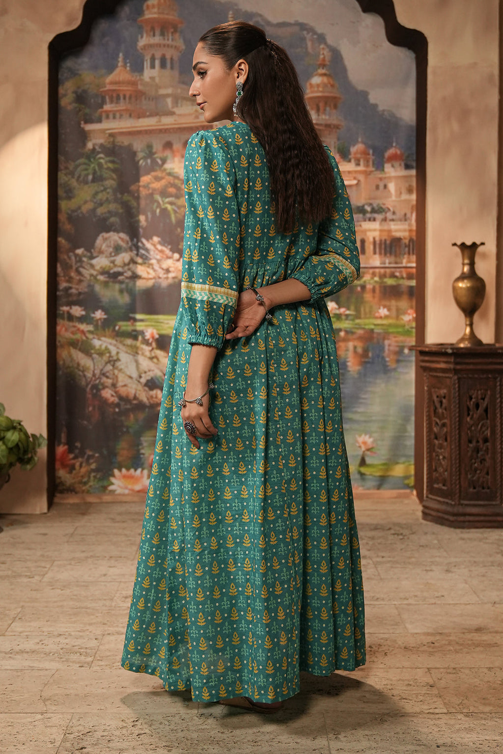 Zellbury | Unstitched 2 Piece Khaddar | Shirt Shalwar - 0344 - Libasekhas