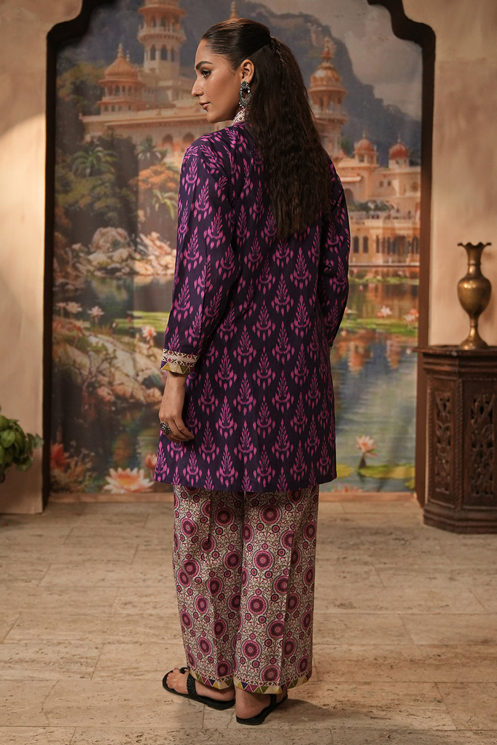 Zellbury | Unstitched 2 Piece Khaddar | Shirt Shalwar - 0431 - Libasekhas