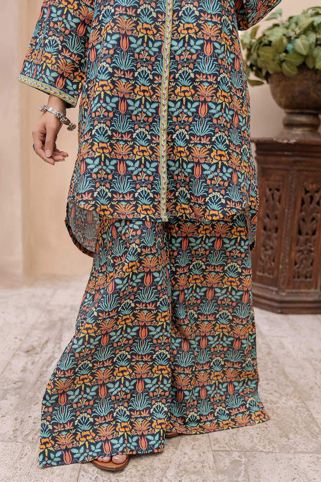 Zellbury | Unstitched 2 Piece Khaddar | Shirt Shalwar - 0433 - Libasekhas