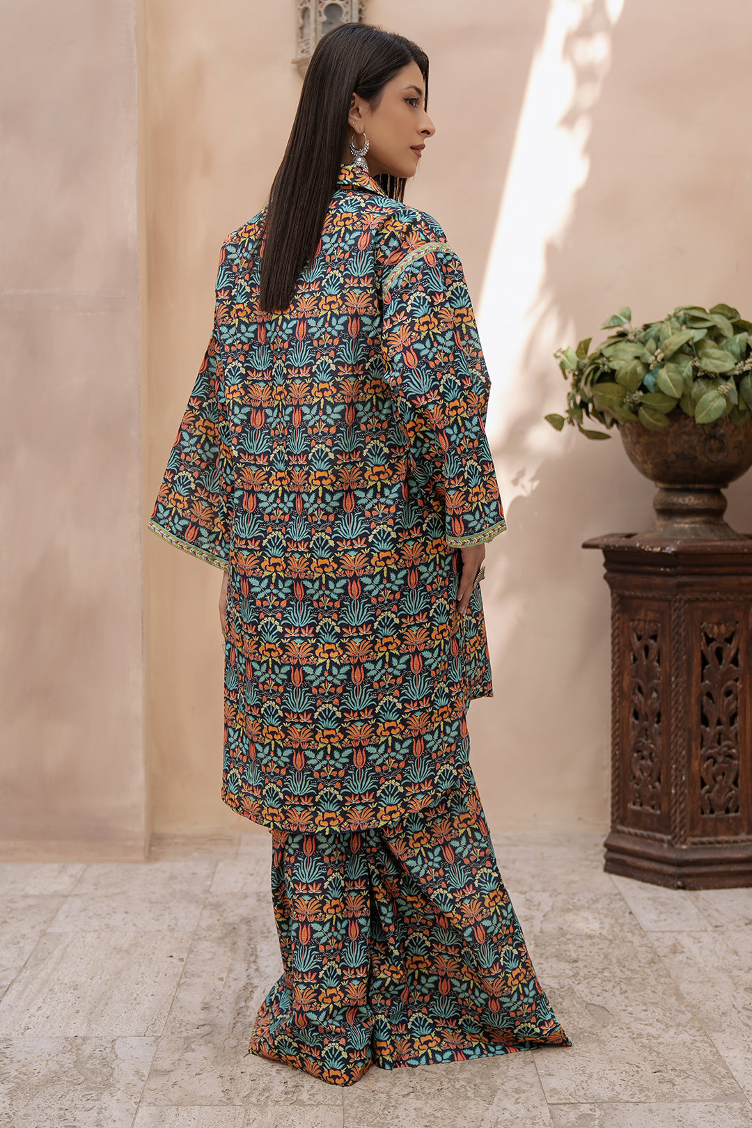 Zellbury | Unstitched 2 Piece Khaddar | Shirt Shalwar - 0433 - Libasekhas