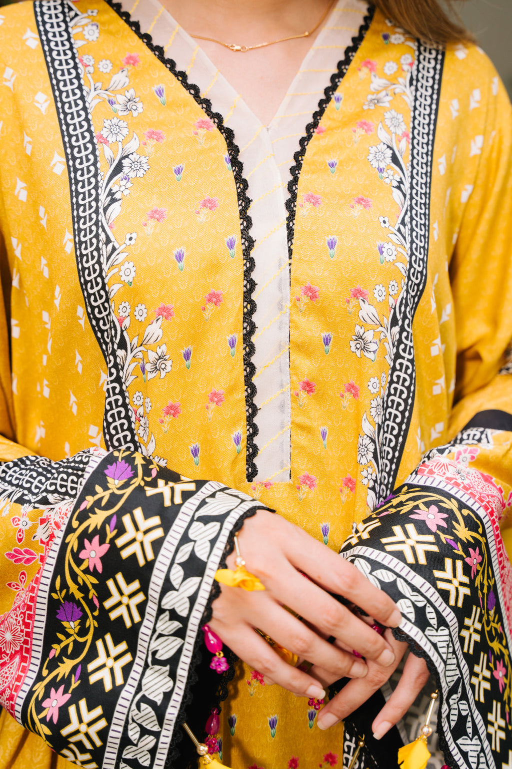 Zellbury | Unstitched 3 Piece Viscose | Shirt Shalwar Dupatta - 0205 - Libasekhas