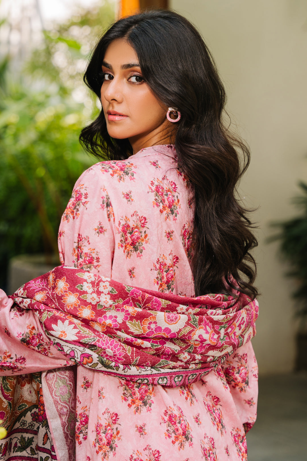 Zellbury | Unstitched 3 Piece Khaddar | Shirt Shalwar Dupatta - 0212 - Libasekhas