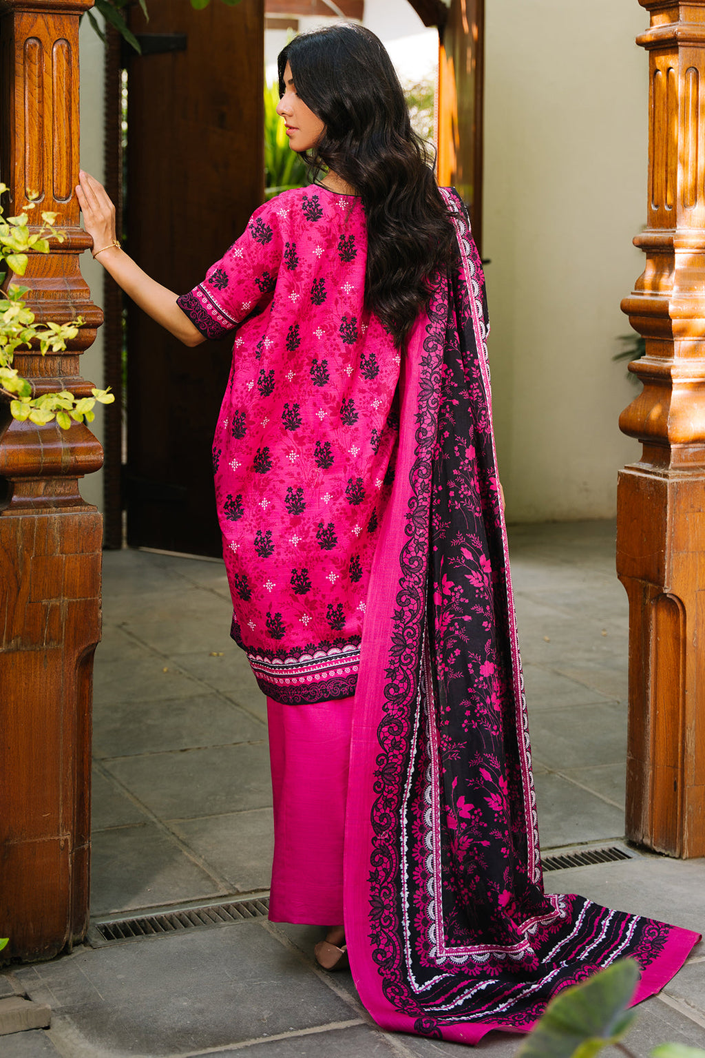 Zellbury | Unstitched 3 Piece Khaddar | Shirt Shalwar Dupatta - 0272 - Libasekhas