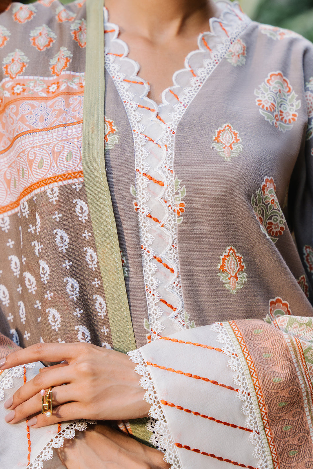 Zellbury | Unstitched 3 Piece Khaddar | Shirt Shalwar Dupatta - 0276 - Libasekhas