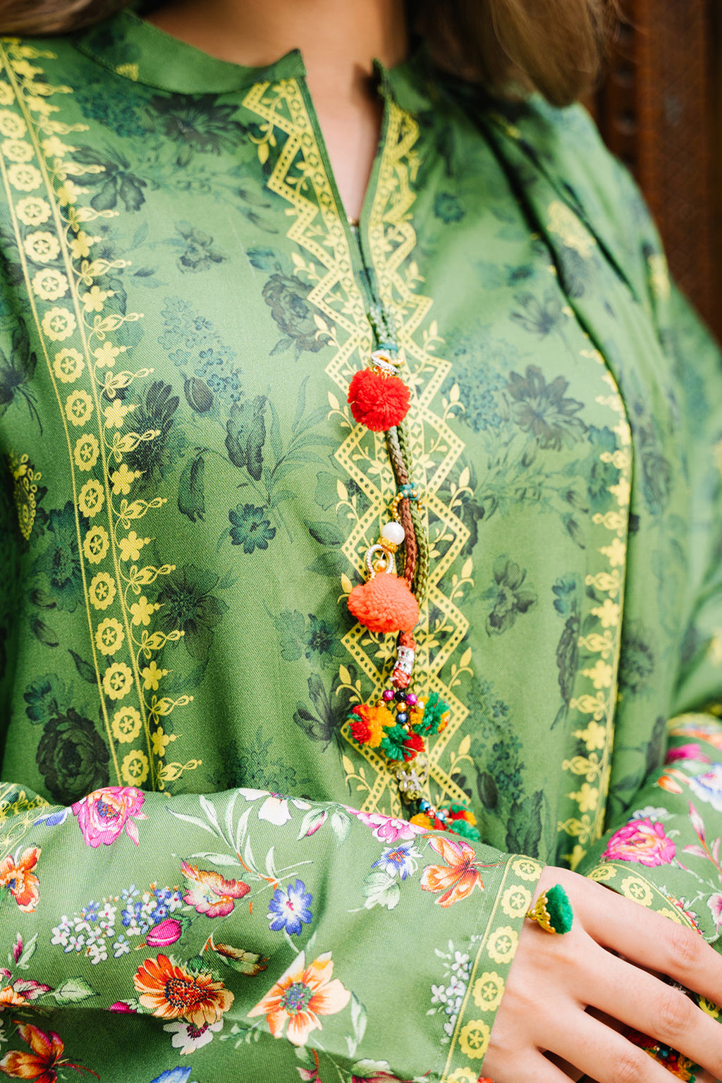 Zellbury | Unstitched 3 Piece Viscose | Shirt Shalwar Dupatta - 0305 - Libasekhas