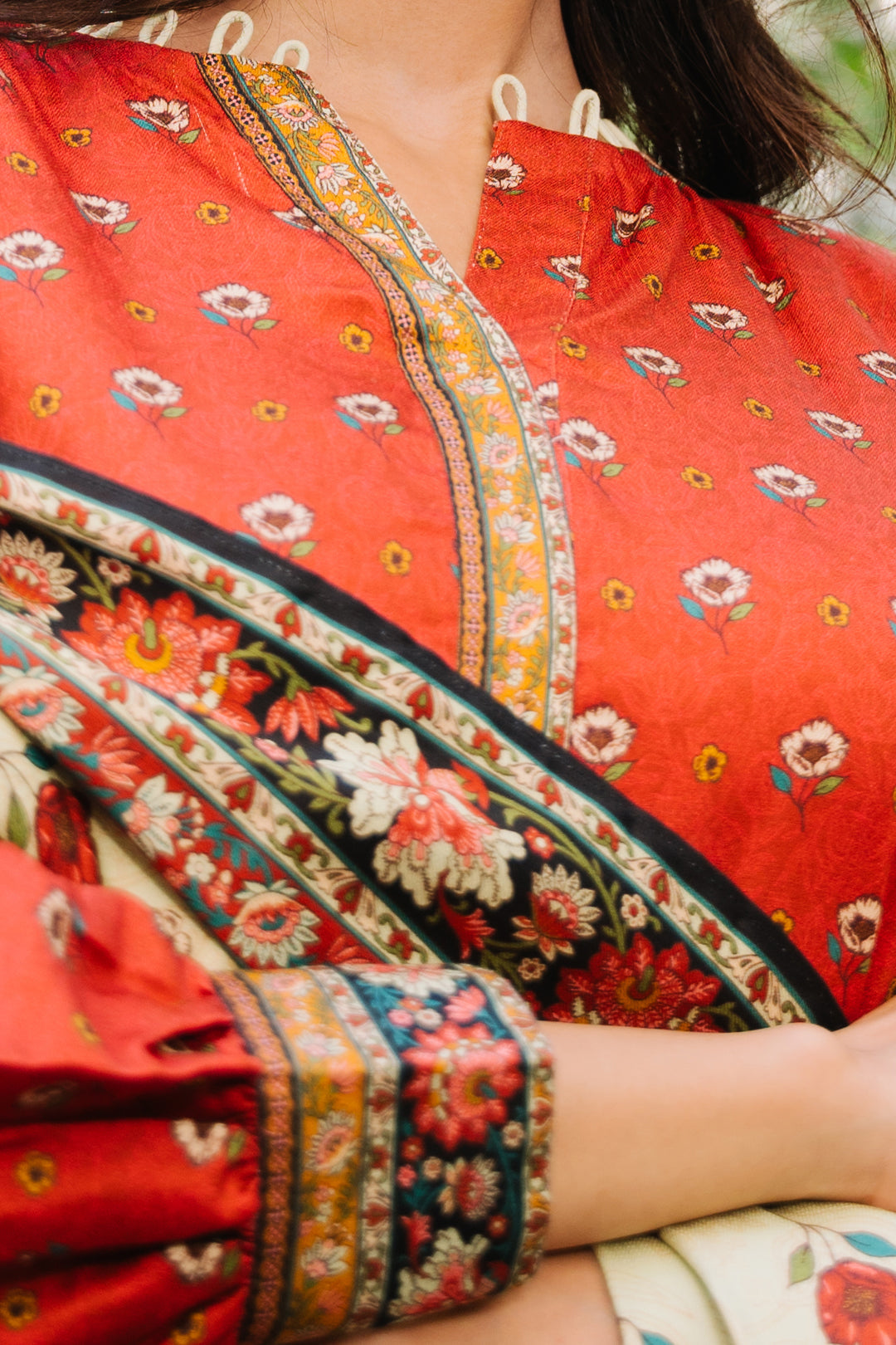 Zellbury | Unstitched 3 Piece Cotail | Shirt Shalwar Dupatta - 0307 - Libasekhas