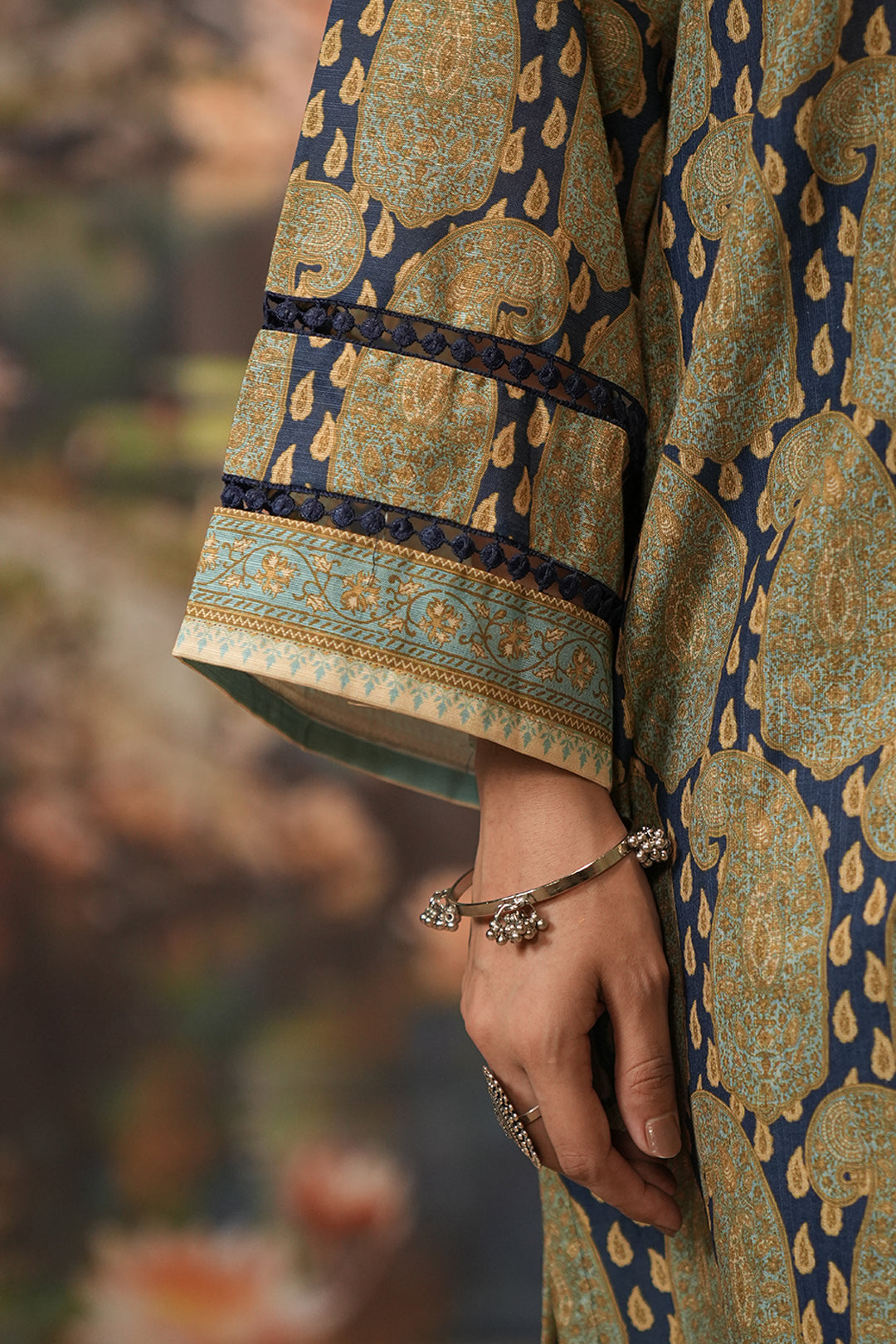 Zellbury | Unstitched 3 Piece Khaddar | Shirt Shalwar Shawl - 0381 - Libasekhas