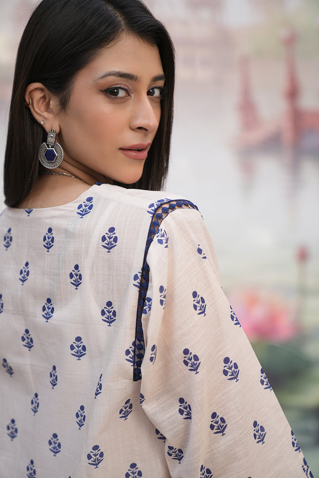 Zellbury | Unstitched 3 Piece Khaddar | Shirt Shalwar Shawl - 0382 - Libasekhas