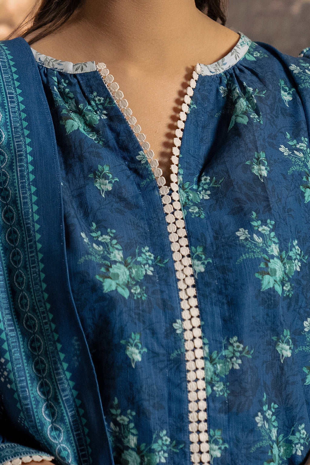 Zellbury | Unstitched 3 Piece Khaddar | Shirt Shalwar Dupatta - 0450 - Libasekhas