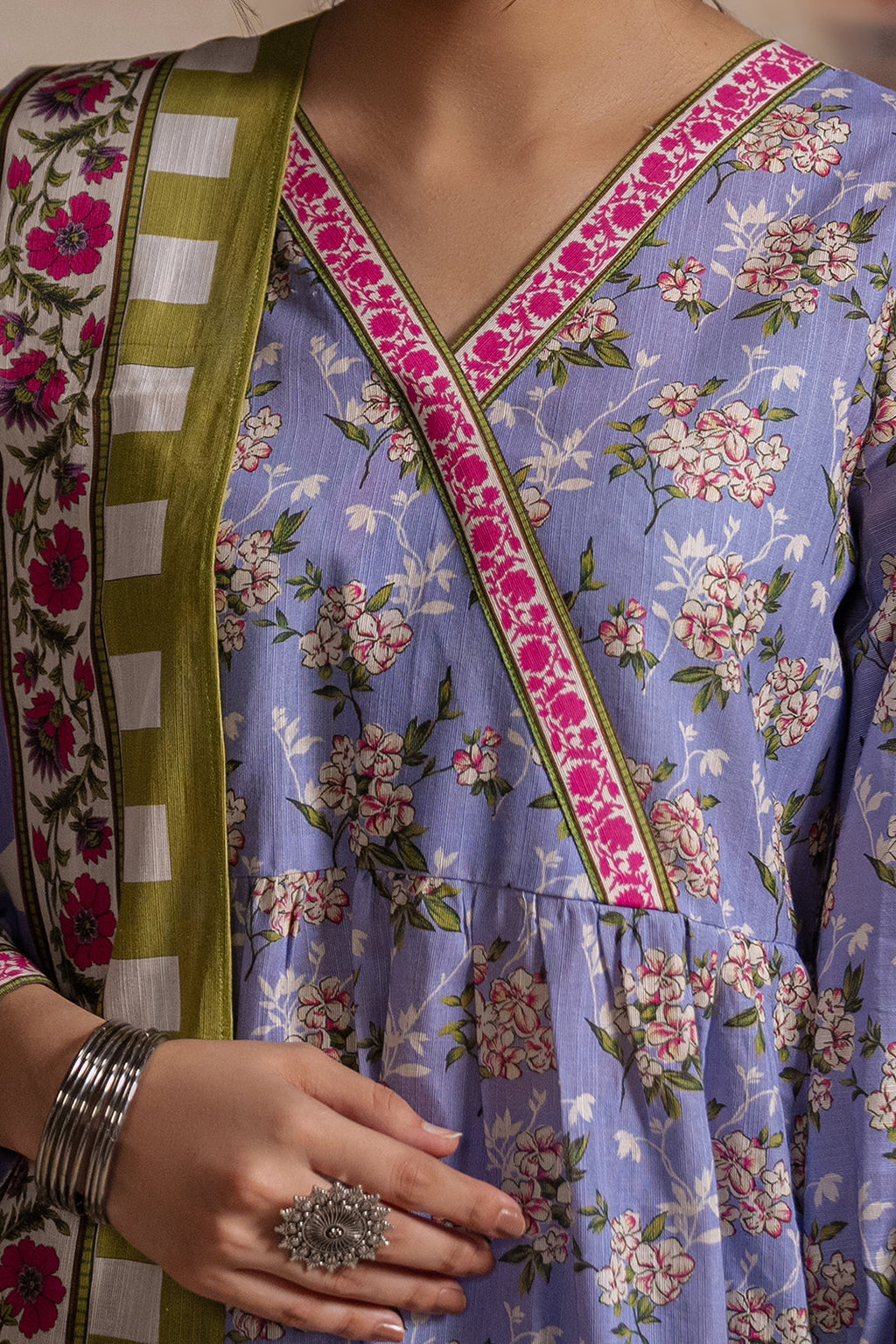 Zellbury | Unstitched 3 Piece Khaddar | Shirt Shalwar Dupatta - 0451 - Libasekhas