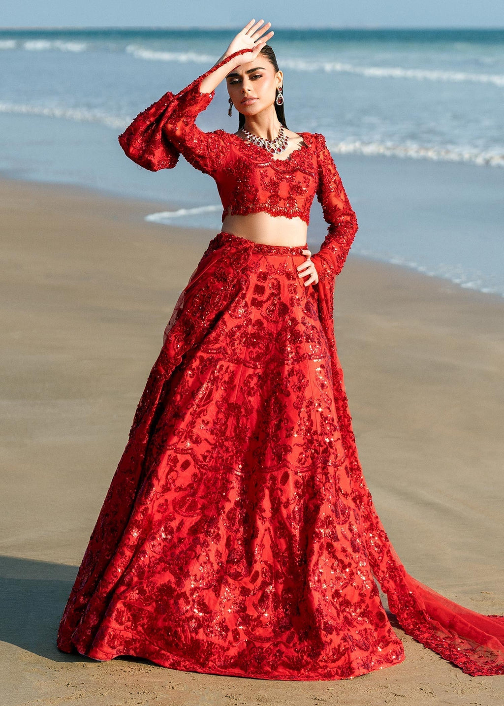 Waqas Shah | Amariage Luxury Formals | Ruby - Riwayat-e-Khas