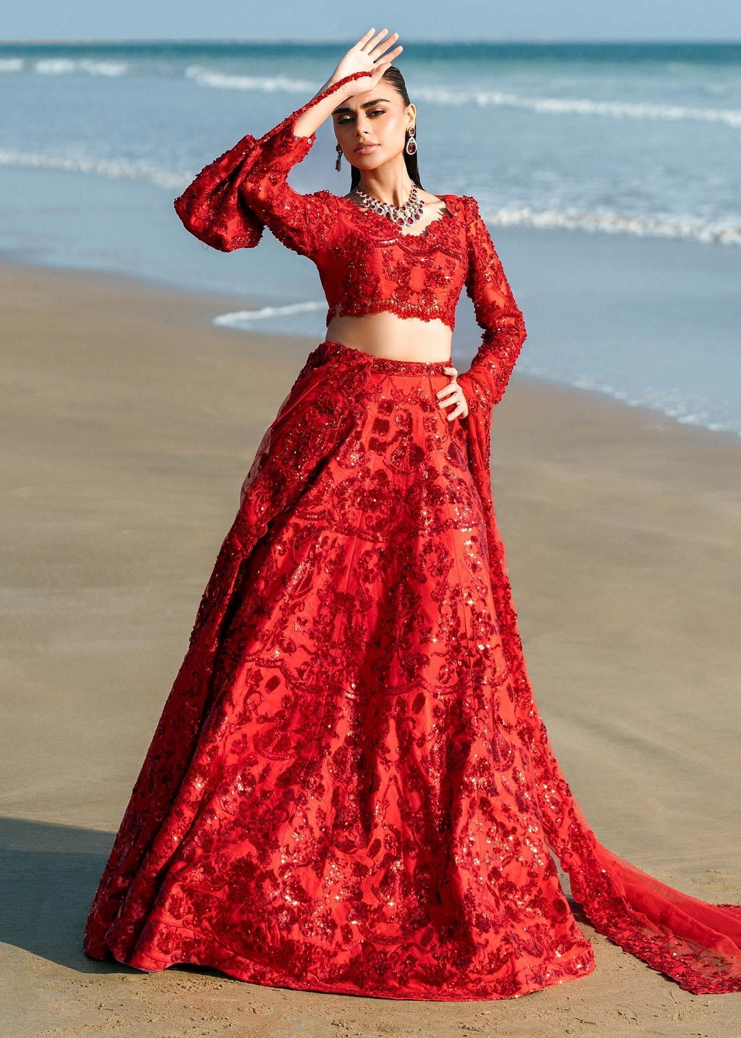 Waqas Shah | Amariage Luxury Formals | Ruby - Riwayat-e-Khas