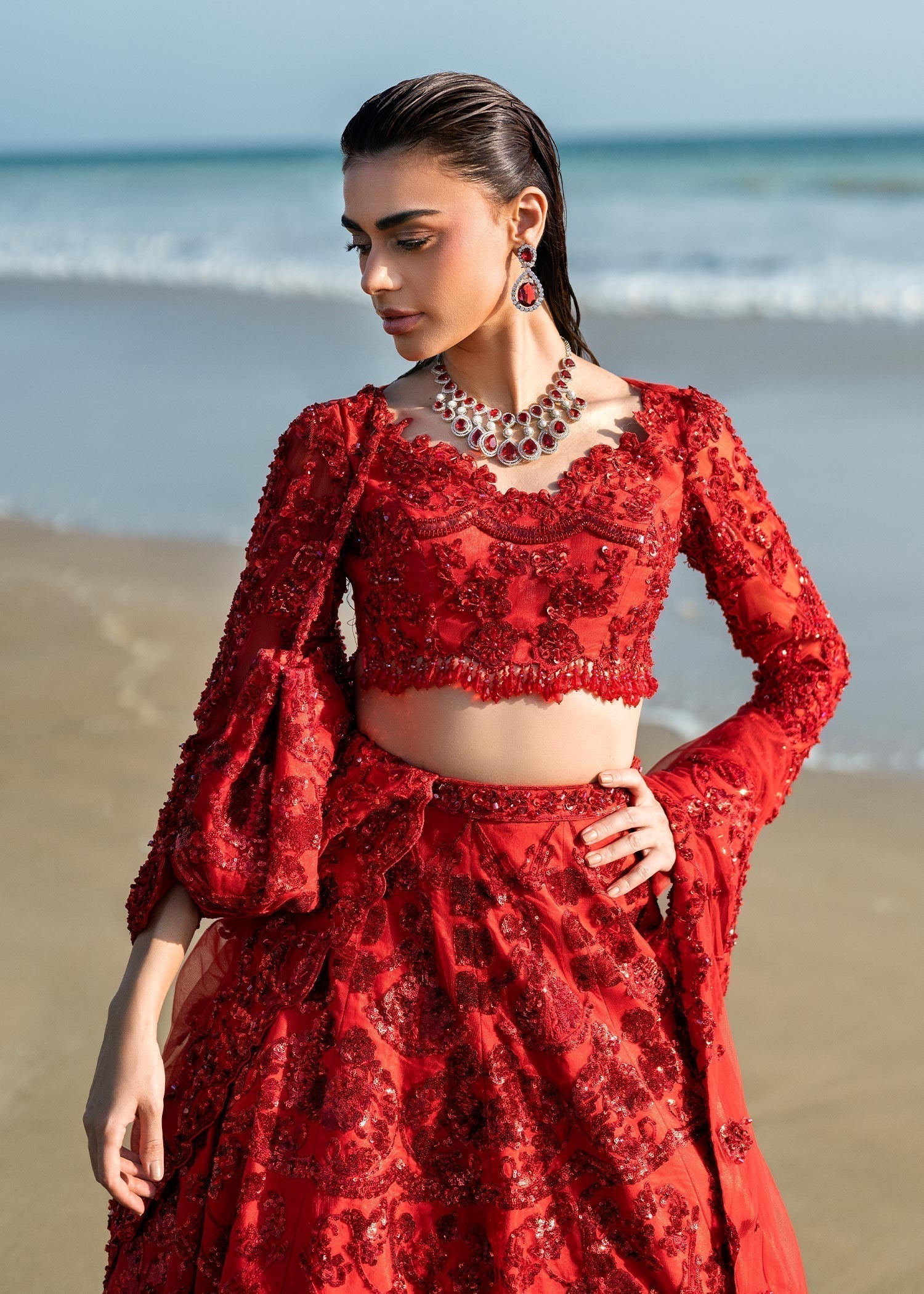 Waqas Shah | Amariage Luxury Formals | Ruby - Riwayat-e-Khas