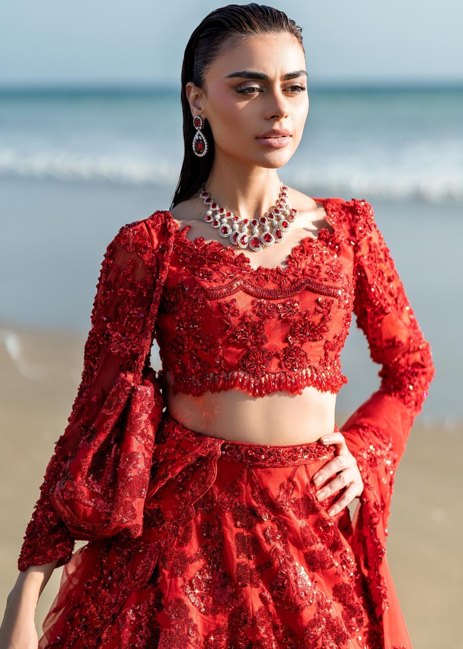 Waqas Shah | Amariage Luxury Formals | Ruby - Riwayat-e-Khas
