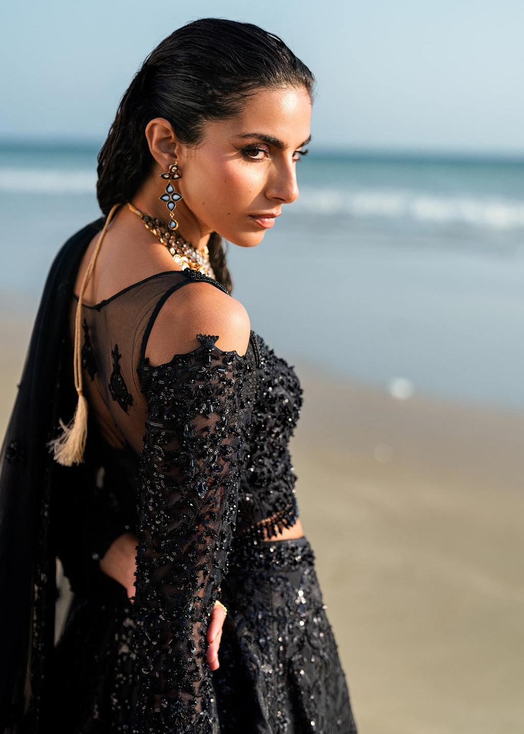 Waqas Shah | Amariage Luxury Formals | Black Musk - Riwayat-e-Khas