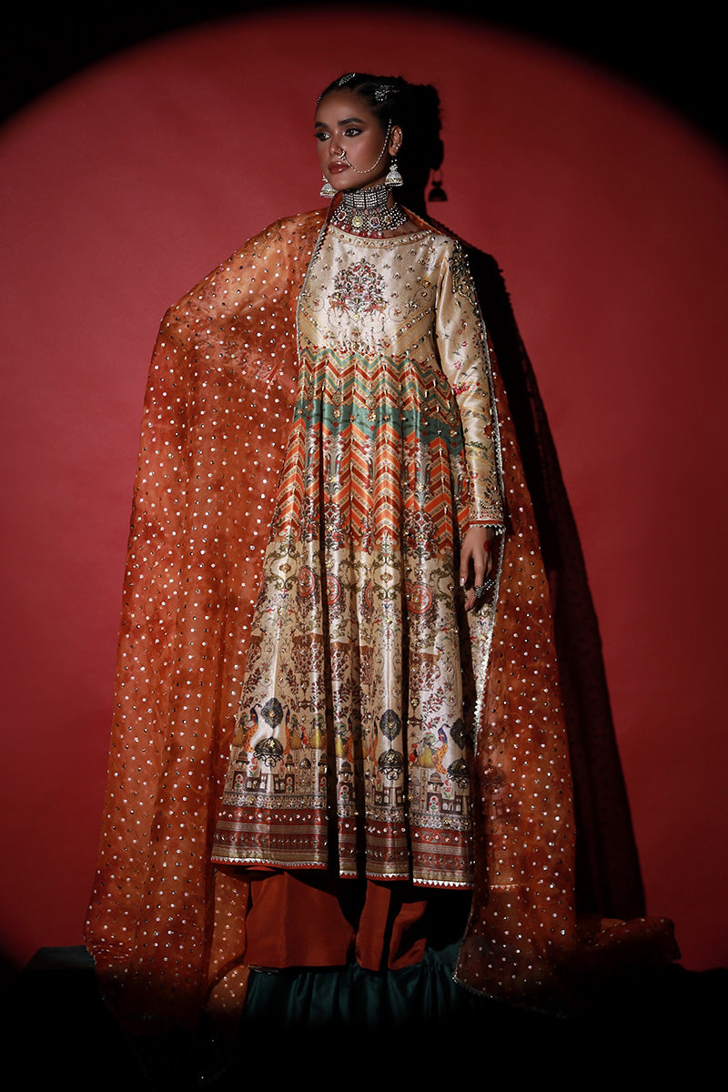 Wardha Saleem | Meeram Festive Formals | Hiran Bagh - Riwayat-e-Khas