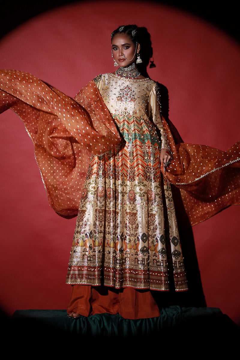 Wardha Saleem | Meeram Festive Formals | Hiran Bagh - Riwayat-e-Khas