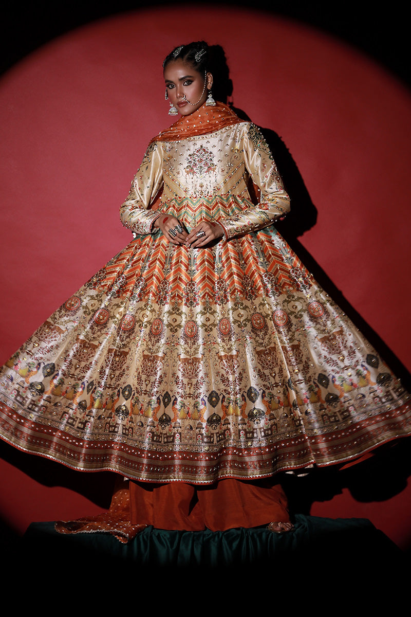 Wardha Saleem | Meeram Festive Formals | Hiran Bagh - Riwayat-e-Khas