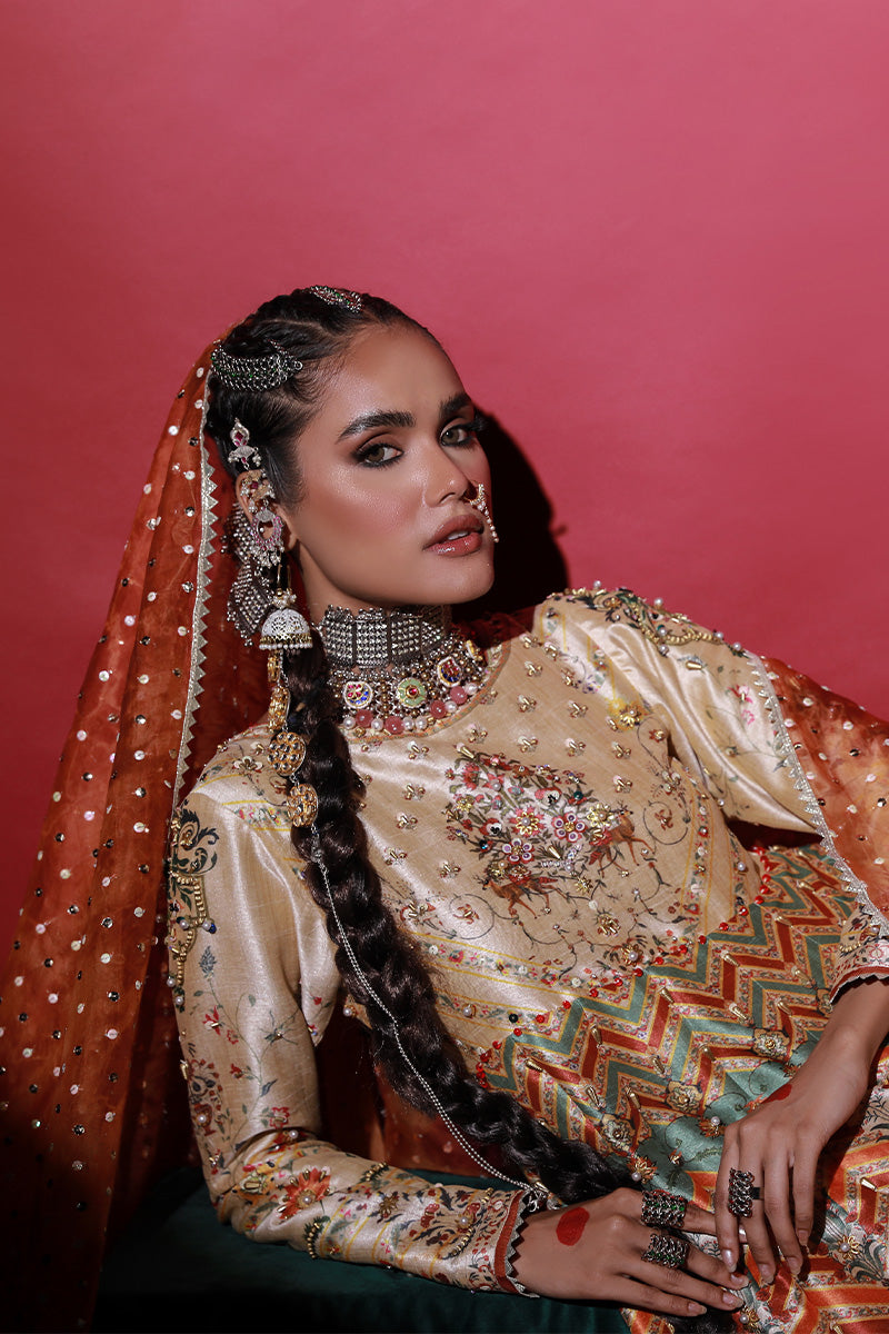 Wardha Saleem | Meeram Festive Formals | Hiran Bagh - Riwayat-e-Khas