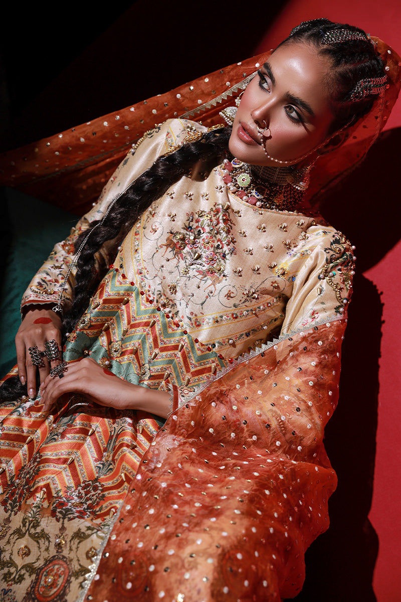 Wardha Saleem | Meeram Festive Formals | Hiran Bagh - Riwayat-e-Khas