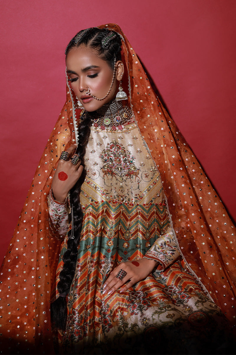 Wardha Saleem | Meeram Festive Formals | Hiran Bagh - Riwayat-e-Khas
