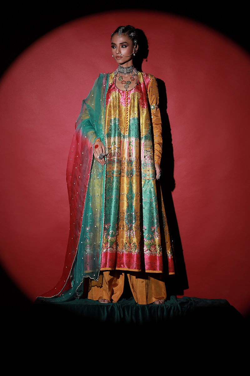 Wardha Saleem | Meeram Festive Formals | Bahaar Rang - Riwayat-e-Khas