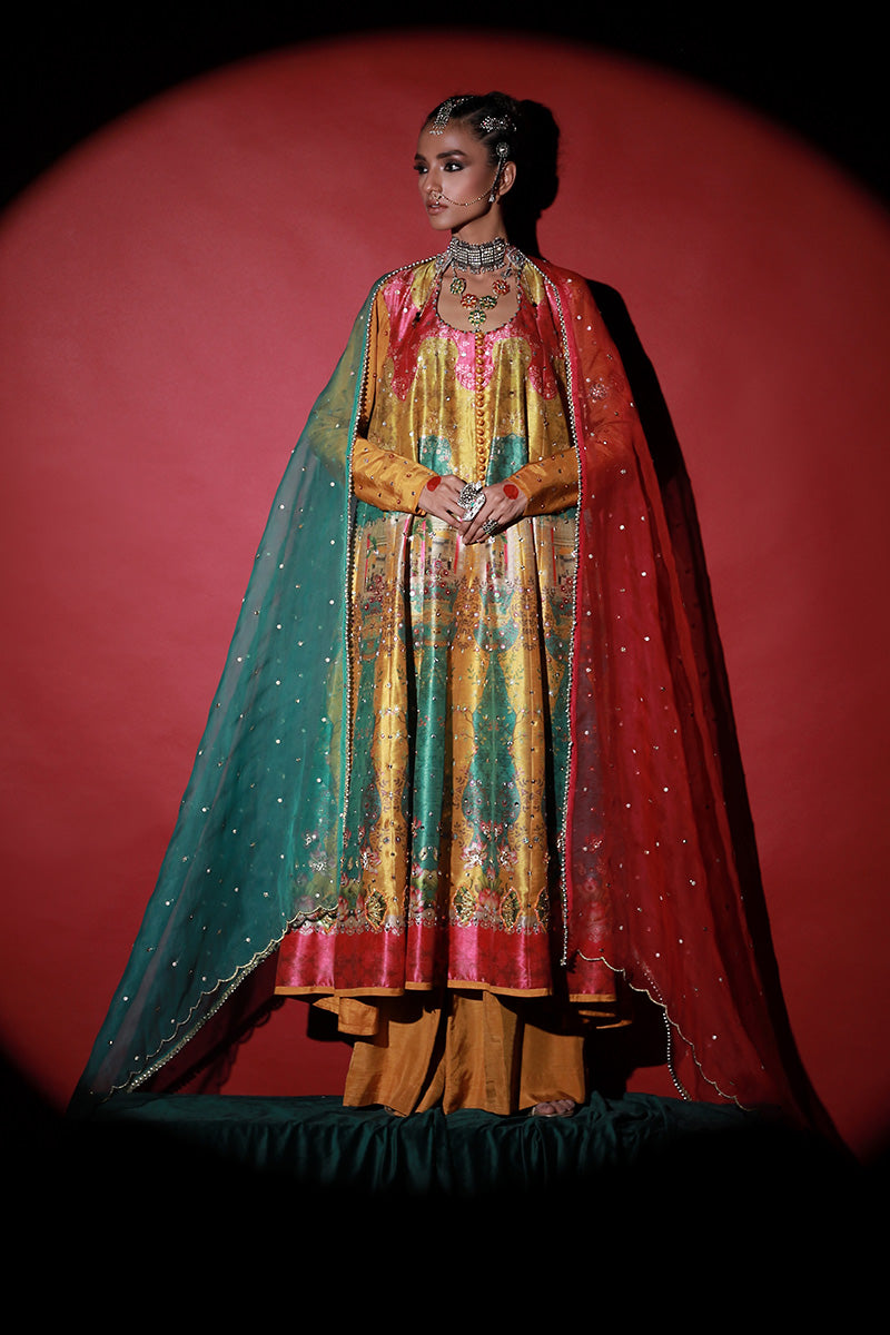 Wardha Saleem | Meeram Festive Formals | Bahaar Rang - Riwayat-e-Khas