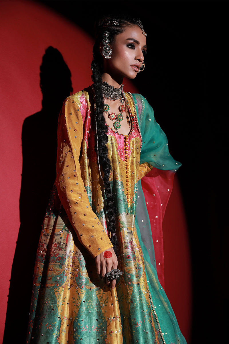 Wardha Saleem | Meeram Festive Formals | Bahaar Rang - Riwayat-e-Khas