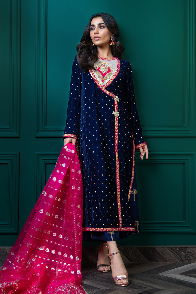 Wardha Saleem | Velvets Winter Fall 24 |  Shalimar - Riwayat-e-Khas