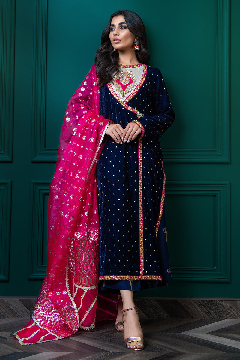Wardha Saleem | Velvets Winter Fall 24 |  Shalimar - Riwayat-e-Khas