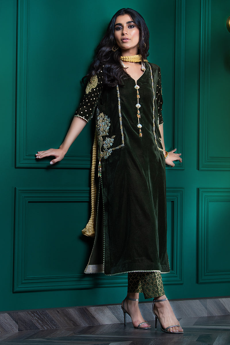 Wardha Saleem | Velvets Winter Fall 24 |  Guldaan - Riwayat-e-Khas