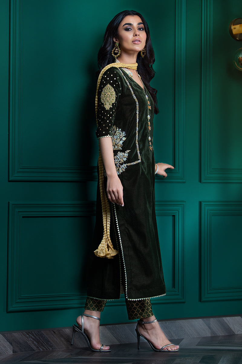 Wardha Saleem | Velvets Winter Fall 24 |  Guldaan - Riwayat-e-Khas