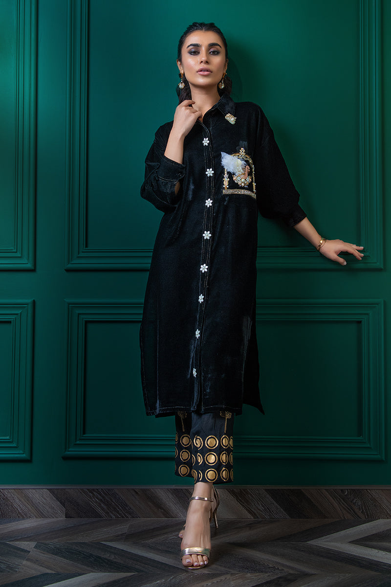 Wardha Saleem | Velvets Winter Fall 24 |  Hans Raj - Riwayat-e-Khas