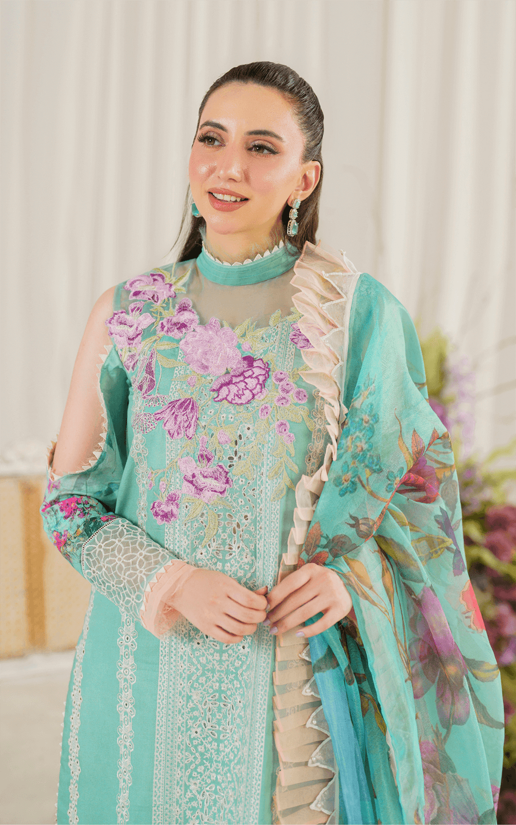 Asifa and Nabeel | Pretty in Pink Limited Edition | Water Lily (PP-3) - House Of Anaya
