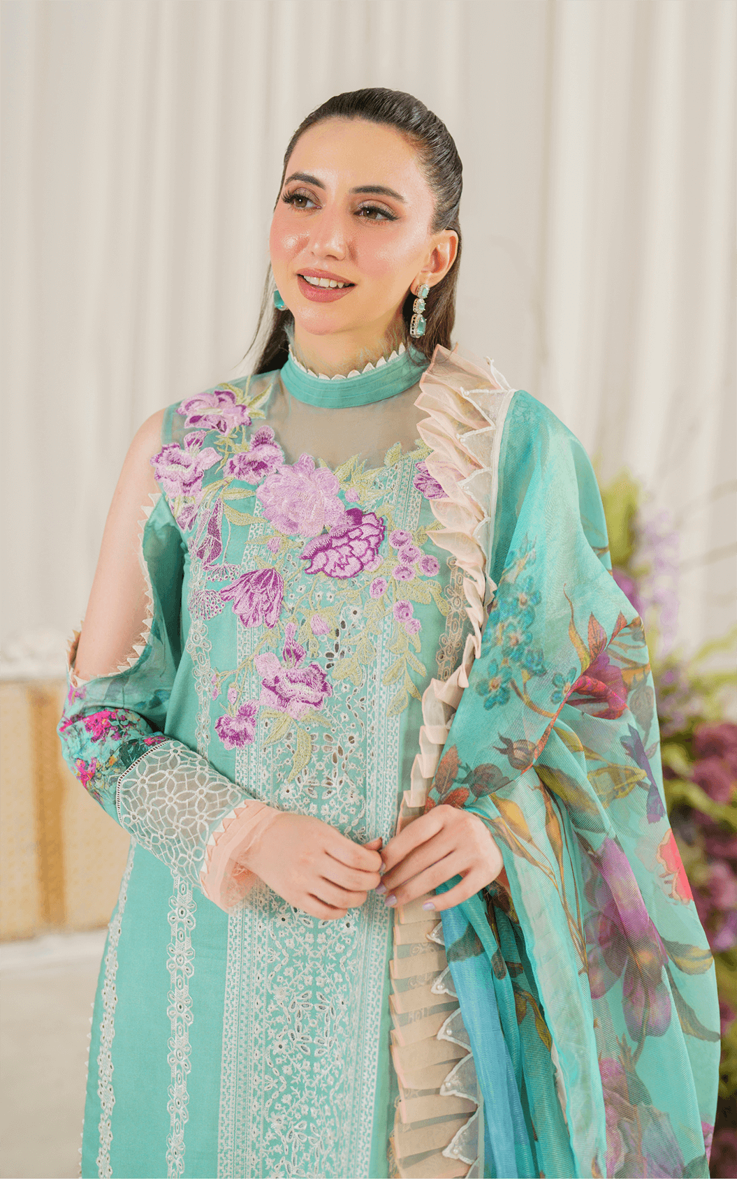 Asifa and Nabeel | Pretty in Pink Limited Edition | Water Lily (PP-3) - House Of Anaya