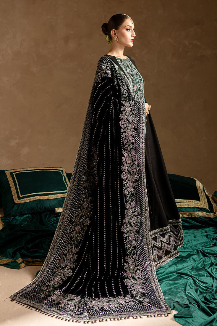 Marjjan | De Rose Velvet | MRV-14 (Black) - House Of Anaya