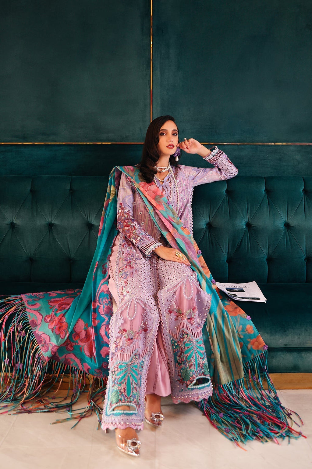 Afrozeh | Lawn 25 | Chrysa