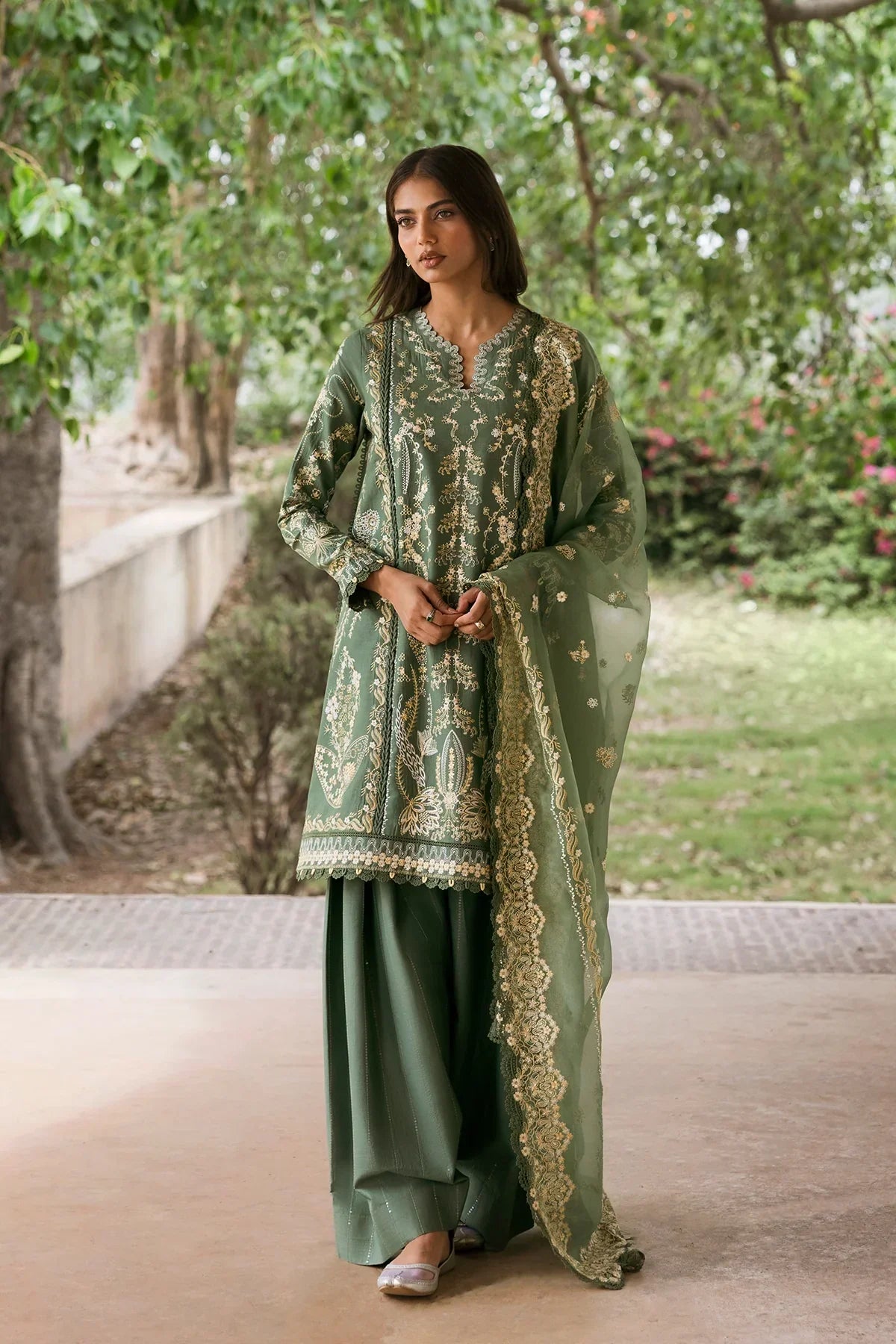 Afrozeh | Mulaqaat Lawn | Waadha