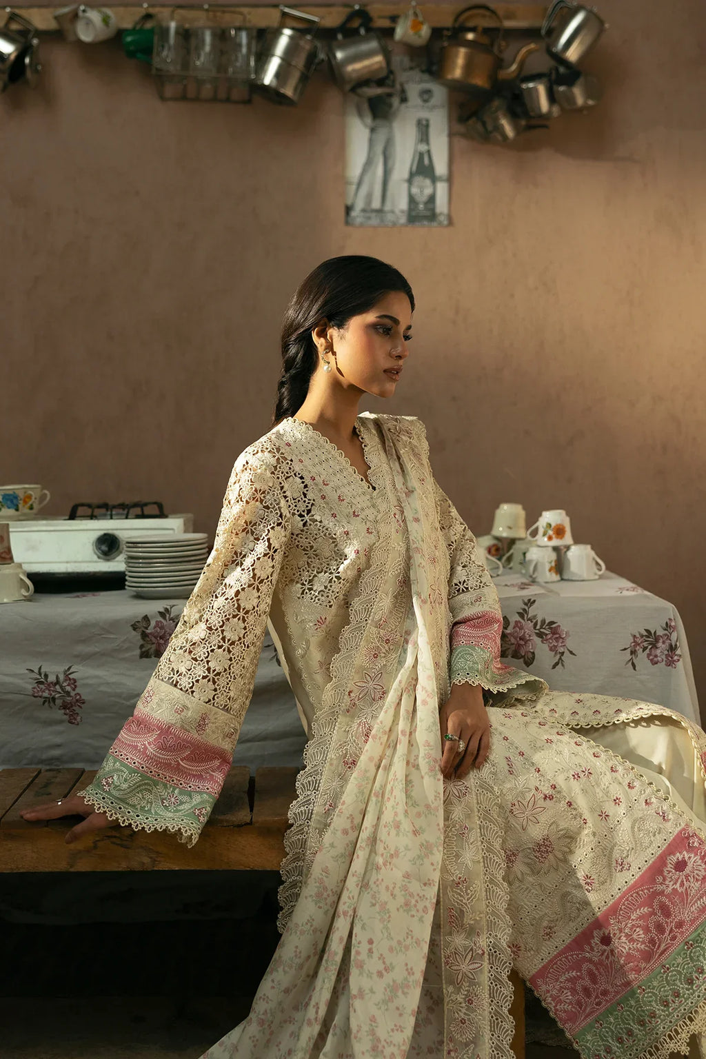 Afrozeh | Mulaqaat Lawn | Mohabbat