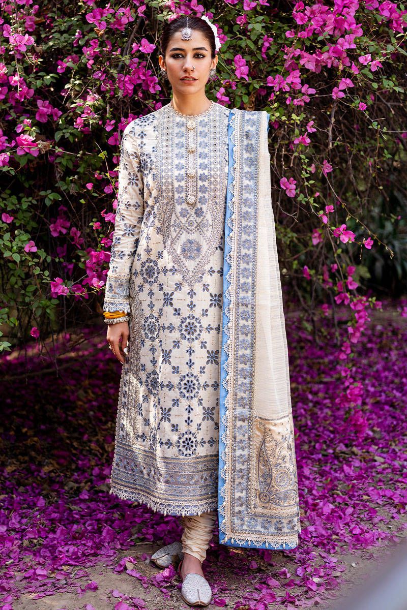 MNR Mohsin Naveed Ranjha Luxury lawn 2023 - Riwayat-e-khas