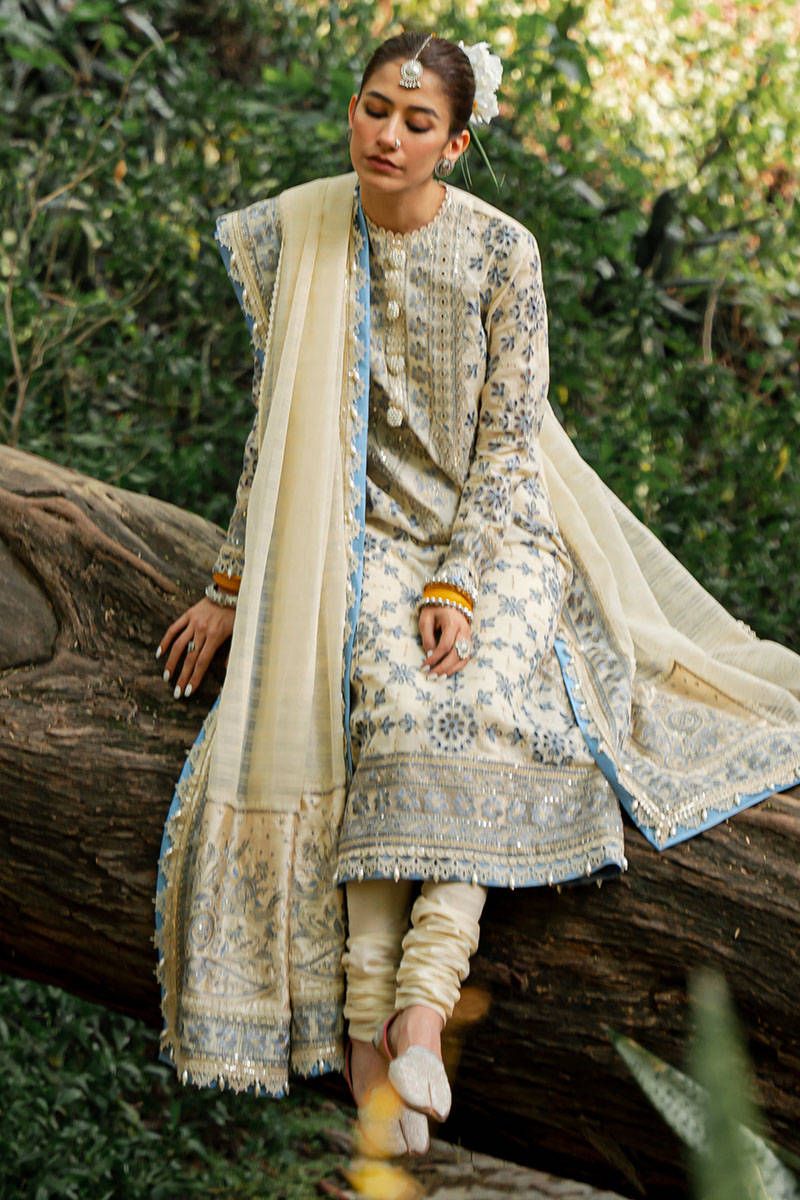 MNR Mohsin Naveed Ranjha Luxury lawn 2023 - Riwayat-e-khas