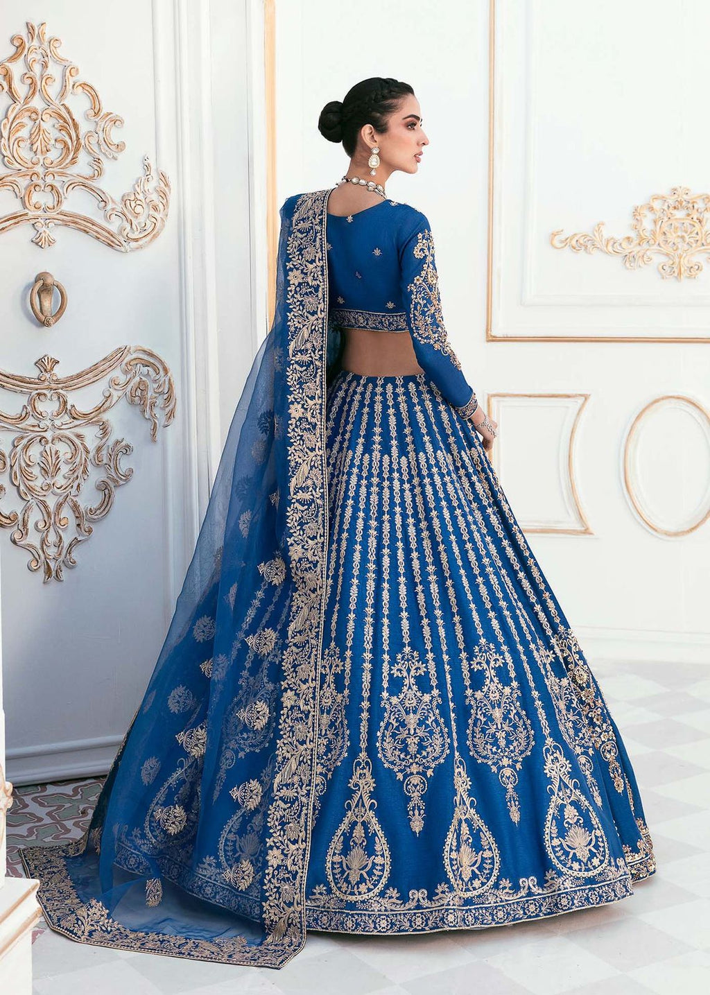 AKBAR ASLAM DYLA U-1452 FORMAL COLLECTION STITCHED - Riwayat-e-khas
