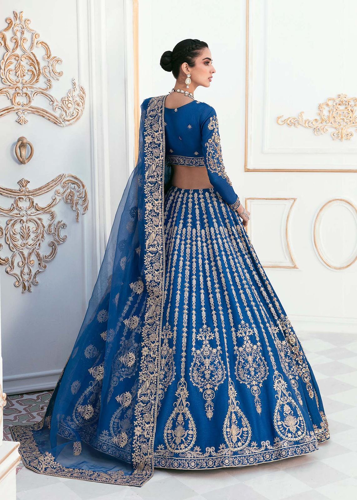 AKBAR ASLAM DYLA U-1452 FORMAL COLLECTION STITCHED - Riwayat-e-khas
