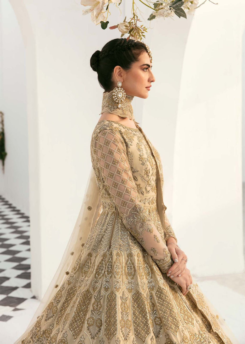 AKBAR ASLAM SILVEEN U-1451 FORMAL COLLECTION STITCHED - Riwayat-e-khas