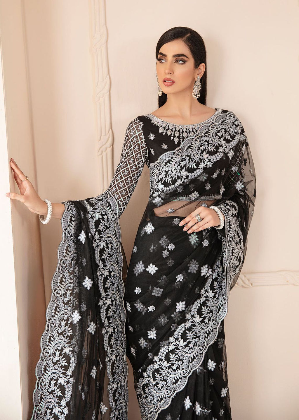 AKBAR ASLAM SILENE U-1441 FORMAL COLLECTION STITCHED - Riwayat-e-khas