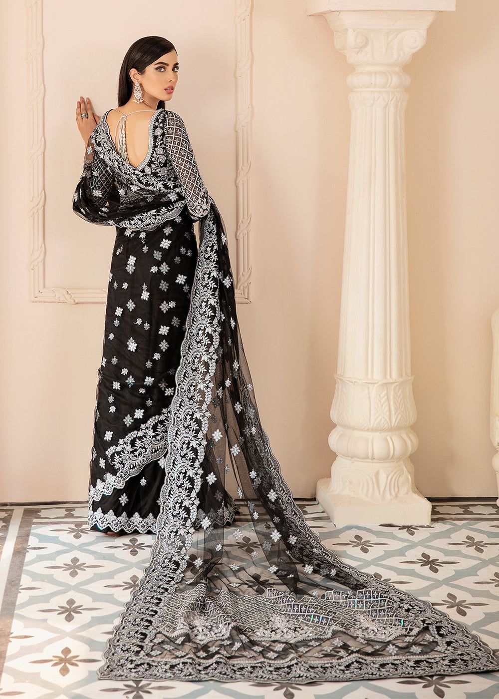 AKBAR ASLAM SILENE U-1441 FORMAL COLLECTION STITCHED - Riwayat-e-khas