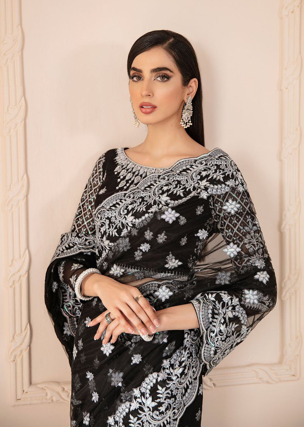 AKBAR ASLAM SILENE U-1441 FORMAL COLLECTION STITCHED - Riwayat-e-khas