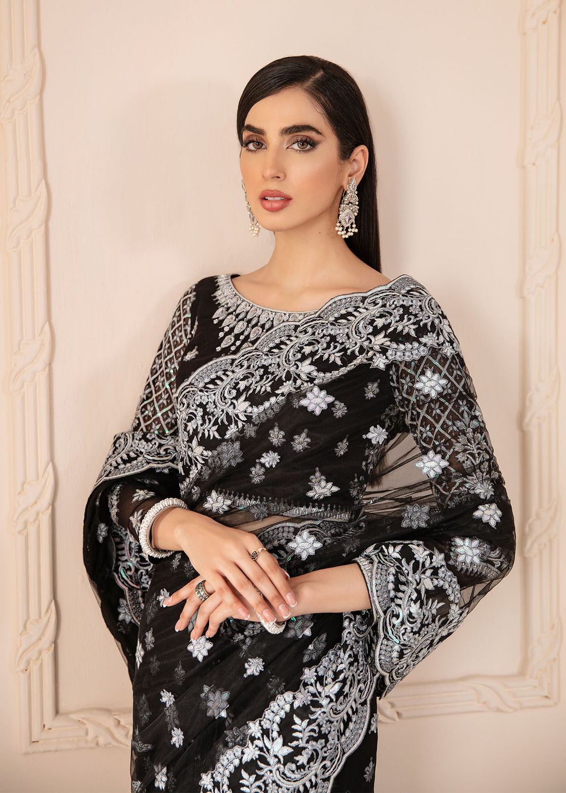 AKBAR ASLAM SILENE U-1441 FORMAL COLLECTION STITCHED - Riwayat-e-khas
